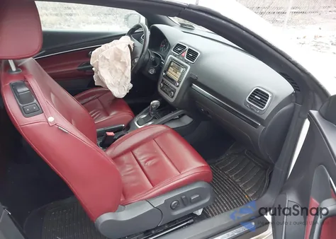 2012 Volkswagen Eos Executive из США, поврежденный, VIN WVWFW7AH1CV003714